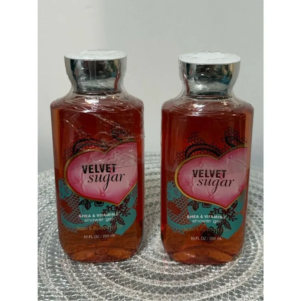 BBW Velvet Sugar Body Wash Set of 2 NWT